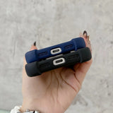 Matte Transparent PC Magnetic Case For iPhone