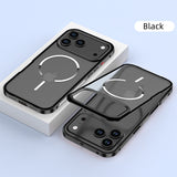 Metal Magnetic Original Color Backplate Case For iPhone