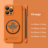 Maple Leaf Borderless Cooling Case For iPhone