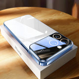 Plating Clear Camera Protector Case for iPhone