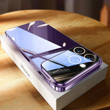 Plating Clear Camera Protector Case for iPhone