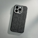 Abstract Starry Pixels Relief Magnetic Case For iPhone