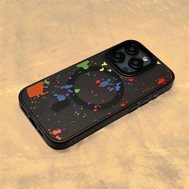 Art Watercolor Graffiti Magnetic Case for iPhone