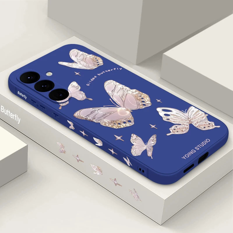 Silicone Butterfly Case For Samsung Galaxy