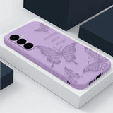 Silicone Butterfly Case For Samsung Galaxy