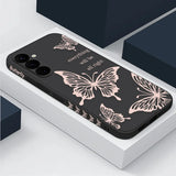 Silicone Butterfly Case For Samsung Galaxy