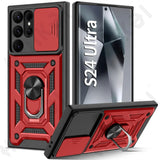 Anti-fall Shockproof Armor Case for iPhone Ring Stand Case For Samsung