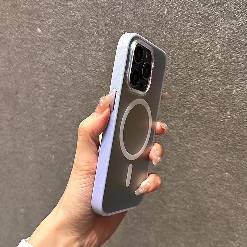 Colorful Aurora Bumper Magnetic Case for iPhone