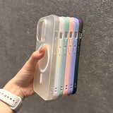 Colorful Aurora Bumper Magnetic Case for iPhone