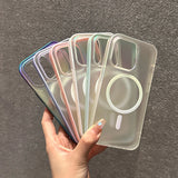 Colorful Aurora Bumper Magnetic Case for iPhone