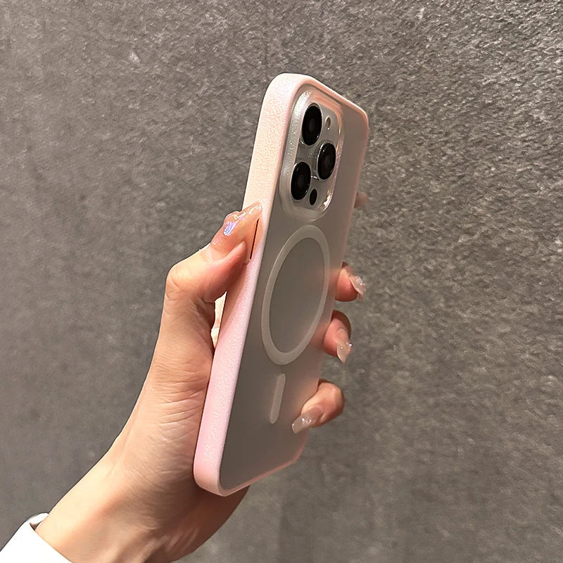 Colorful Aurora Bumper Magnetic Case for iPhone