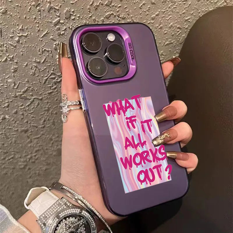 Colorful Maximalist Design Case For iPhone