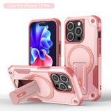 Cool Mecha Magnetic Stand Invisible Case for iPhone