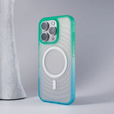 Creative 3D Circle Waves Magnetic Case for iPhone