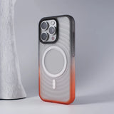 Creative 3D Circle Waves Magnetic Case for iPhone