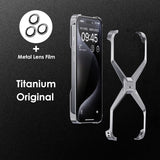 Detachable Aluminum Alloy Rimless Anti-fall Case For iPhone