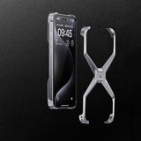 Detachable Aluminum Alloy Rimless Anti-fall Case For iPhone