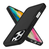 Dual Layer Matte Protection Armour Magnetic Case For iPhone