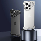 Irregular Aluminum Alloy Bumper Case For iPhone