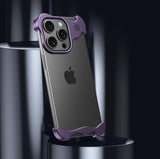 Irregular Aluminum Alloy Bumper Case For iPhone