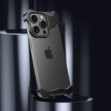 Irregular Aluminum Alloy Bumper Case For iPhone