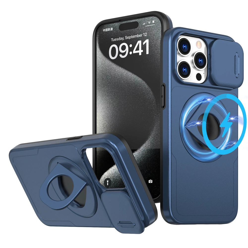 Magnetic Fashionable Multifunctional Bracket Case for iPhone