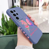 Flower Butterfly Phone Case For Samsung