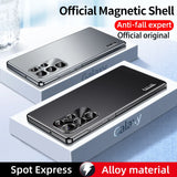 Metal magnetic aluminium alloy ultra-thin Case For Samsung