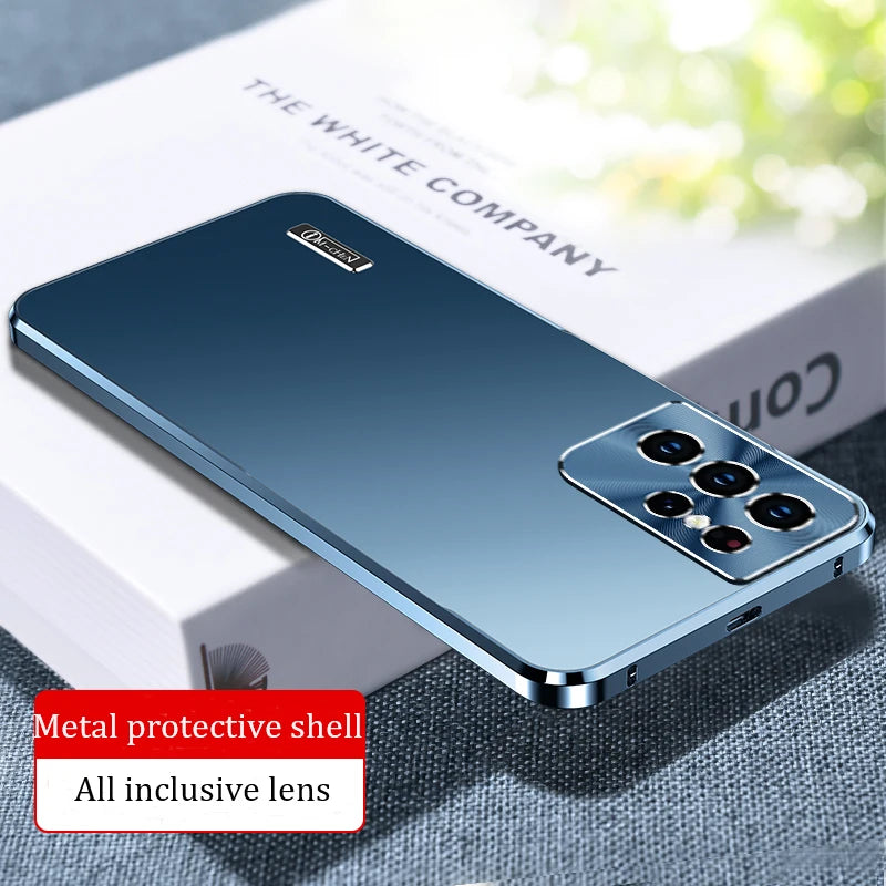 Metal magnetic aluminium alloy ultra-thin Case For Samsung