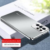 Metal magnetic aluminium alloy ultra-thin Case For Samsung