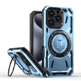 Shockproof Armor Magnetic Ring Stand Case For iPhone