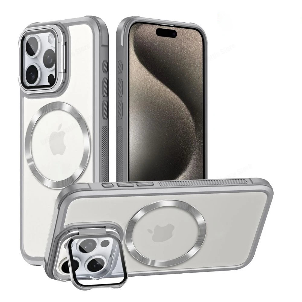 Magnetic Stand Funda Case For iPhone