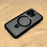 Hit Color Bumper Detachable 2 in 1 Stand Magnetic Case for iPhone