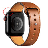 Leather strap For Apple watch band