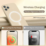 Liquid Silicone Magnetic Case For iPhone