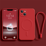 Liquid Silicone Magnetic Case For iPhone