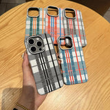 Invisible Lens Stand Holder Hard PC Magnetic Case For iPhone