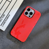 Luxury Camouflage Leather Shockproof Armor Magnetic Case For iPhone