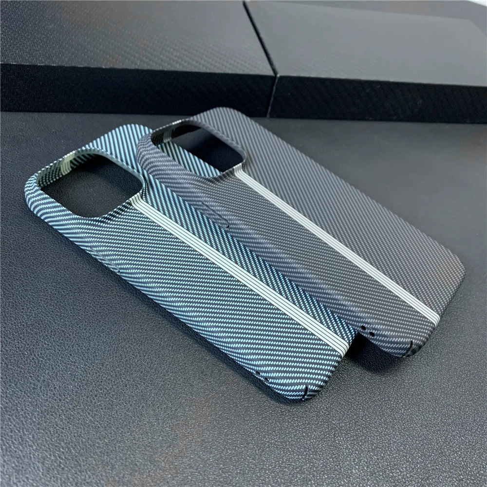 Luxury Carbon Fiber Pattern Case For iPhone