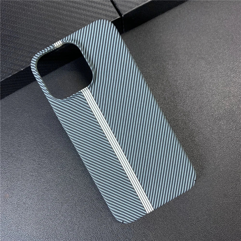 Luxury Carbon Fiber Pattern Case For iPhone