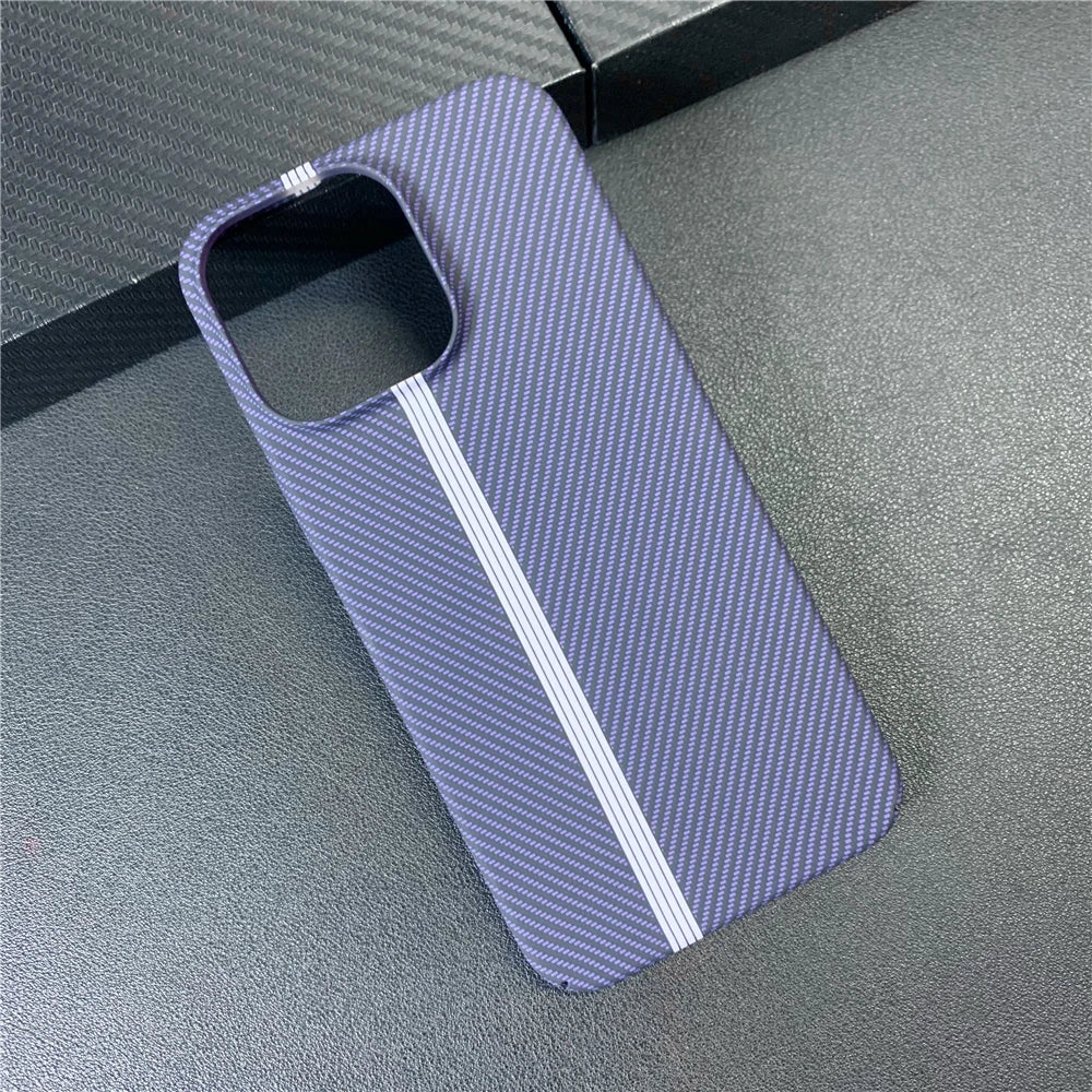 Luxury Carbon Fiber Pattern Case For iPhone