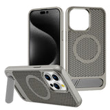 Luxury Cooling Stand Magnetic Case For iPhone