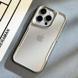 Luxury Electroplating Border Armour Case For iPhone