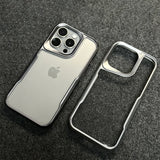 Luxury Electroplating Border Armour Case For iPhone