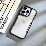 Luxury Electroplating Border Armour Case For iPhone