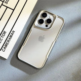 Luxury Electroplating Border Armour Case For iPhone