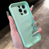 Luxury Gradient Laser Matte Case For iPhone