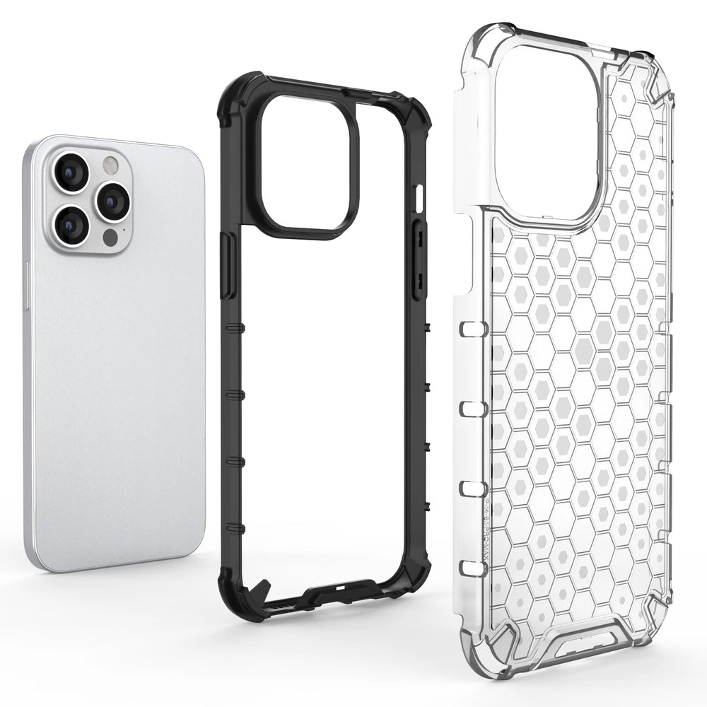 Luxury Duty Bumper Armor Soft Silicone Case For iPhone