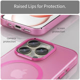 Luxury Magnetic Shockproof Matte TPU Bumper Case for iPhone