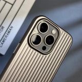 Luxury Natural Titanium Pc Case for iPhone